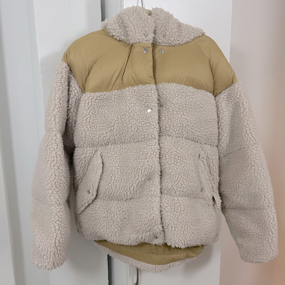 rag & bone Joelle Sherpa Puffer